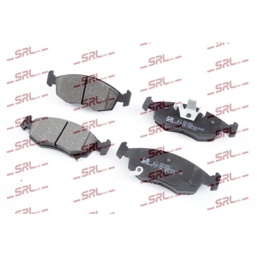 Placute frana Fiat Panda (312, Panda Van (312 ; Lancia Ypsilon (312 ), Ypsilon (843 ), punte fata, cu indicator uzura acustic, SRLine