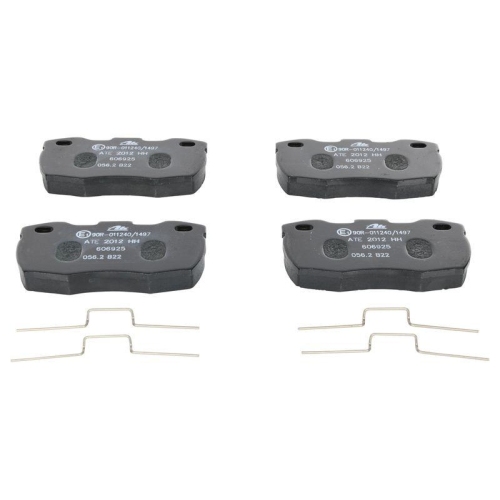 Set placute frana fata ATE Land Rover 110/127 (Ldh) 09.83-12.90 Defender Cabriolet / Combi / Pick Up (L316) 1990-2016 Defender Platform / ChassIS (L316) 09.1990-02.2016 Fata; puntea fata; Tip frina : diSC / tambur; Sistem de franare : hidraulic