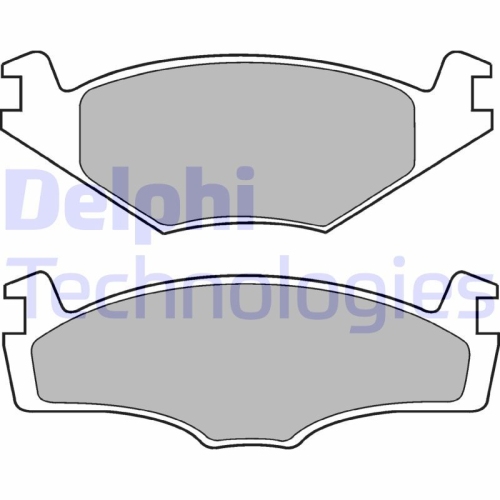 DELPHI set placute frana,frana disc