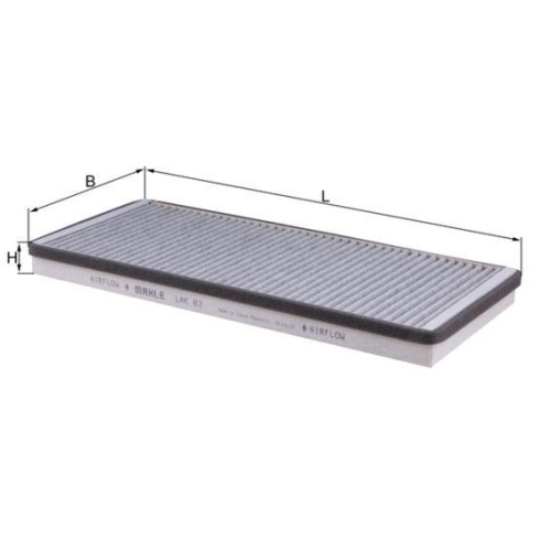 MAHLE Filtru, aer habitaclu