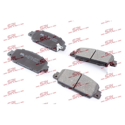 Placute frana Honda Accord Ix Saloon (Cr), Hr-V (Ru), Hr-V (Rv), 2.4 (CR2), 3.5, 1.5 (RU1), 1.5 i-VTEC (RU1), 1.6 i-DTEC (RU8), 1.5 eHEV (RV5), punte fata, cu indicator uzura acustic, SRLine