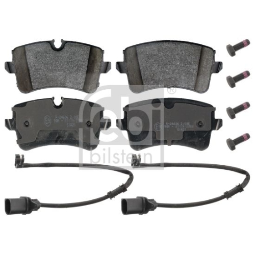 Set placute frana Febi Bilstein 116017, parte montare : punte spate