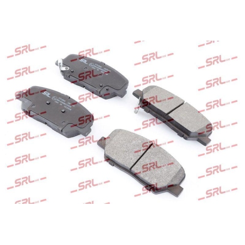 Placute frana Hyundai Genesis Coupe, Grandeur (Hg), I30 (Gd), I30 Coupe, I30 Estate (Gd), Veloster (Fs); Kia Cee`D Sportswagon (Jd), Cee'd (Jd), Cee'd Estate Van (Jd), Optima (Fsgds6b), Pro Cee&acute;D (Jd), Fata, cu indicator uzura acustic, SRLine