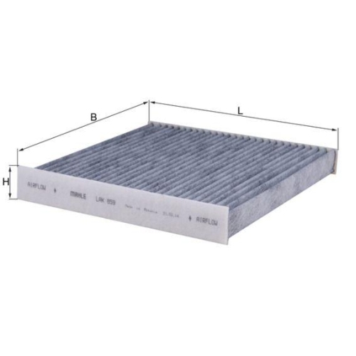 MAHLE Filtru, aer habitaclu