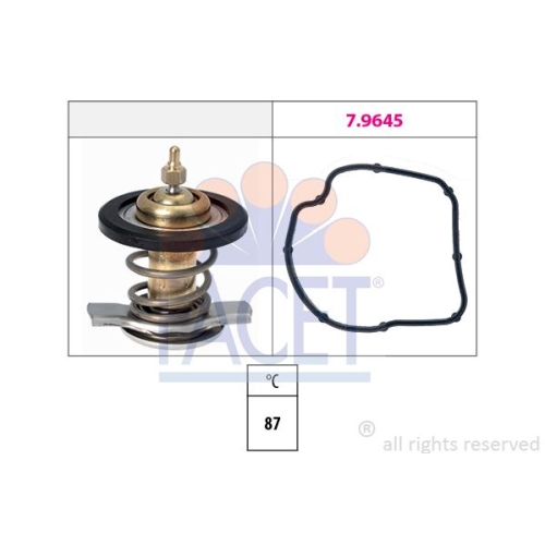 Termostat lichid racire Mercedes-Benz Sprinter (901 902 903 904 906), Viano (W639), Vito (W638/ W639) Facet 78784