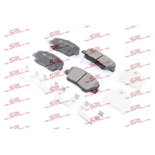 Placute frana Hyundai Nexo; Kia Carens 4 Van (A4), Carens Iv, FCEV, CRDi, 1.6 GDI, 1.7 CRDI, 2.0 GDi, punte fata, SRLine