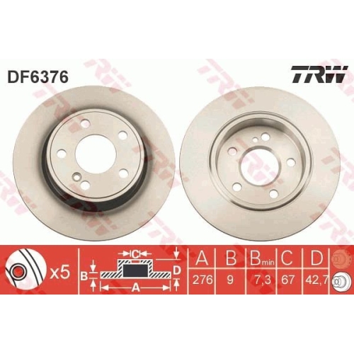 TRW Disc frana