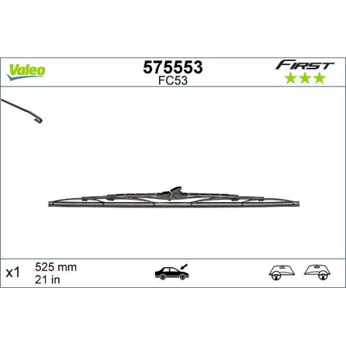 VALEO lamela stergator FIRST