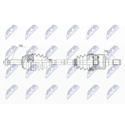 Planetara Kia Rio 3 1.4, 1.6 2011-; Hyundai Accent 4 1.4, 1.6 2010-, Stanga, 49500-1R010