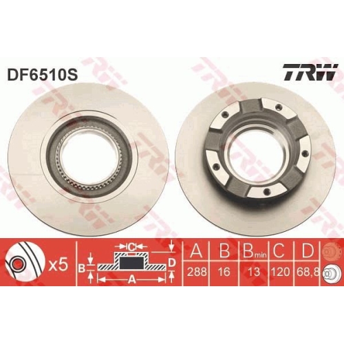 TRW Disc frana