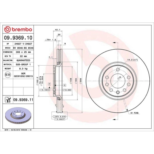 Set disc frana Opel Adam (M13) 10.12-02.19, Astra Classic Sedan (A04) 02.07-, Astra G Convertible (T98) 03.01-10.05, Astra G Coupe (T98) 03.00-06.06, Astra G Estate (T98) 02.98-07.05, Astra G Liftback (T98) 02.98-12.09, Astra H (A04) 01.04-05.14, Astra H