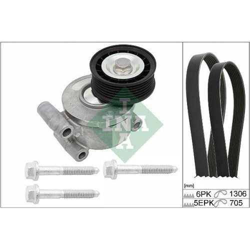 Set curea transmisie Ford C-Max (Dm2) 02.07-09.10, Focus C-Max (Dm2) 10.03-03.07, Focus 2 (Da Hcp Dp) 07.04-09.13, Focus 2 Convertible 10.06-09.10, Focus 2 Estate (Da Ffs Ds) 07.04-09.12, Focus 2 Saloon (Db Fch Dh) 04.05-; Volvo C30 (533) 09.06-12.13, S40