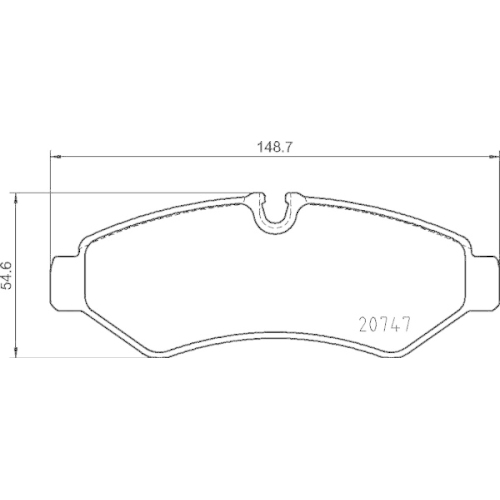 BREMBO set placute frana,frana disc PRIME LINE