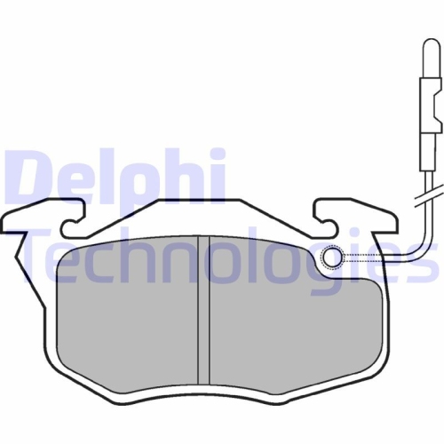 DELPHI set placute frana,frana disc