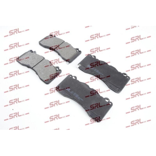 Placute frana Ford Mustang Convertible, Mustang Coupe, 2.3 EcoBoost, 5.0 V8, 5.0 V8 Bullitt, punte fata, cu indicator uzura acustic, SRLine