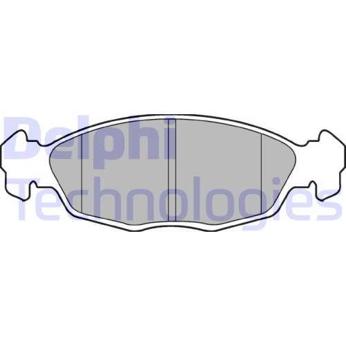DELPHI set placute frana,frana disc