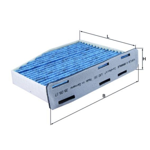 MAHLE Filtru, aer habitaclu CareMetix&reg;