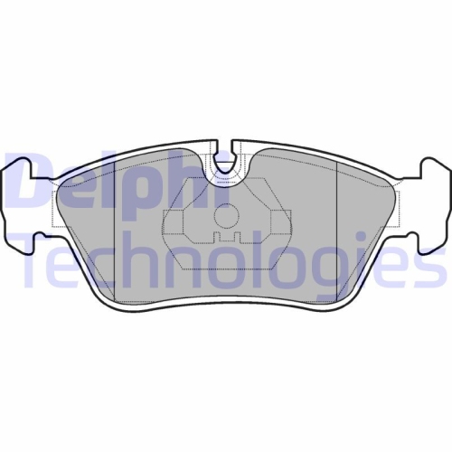 DELPHI set placute frana,frana disc