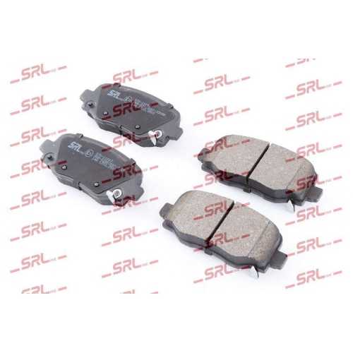 Placute frana Jeep Cherokee (Kl), 3.2 V6, 3.2 V6 4x4, punte spate, cu indicator uzura acustic, SRLine