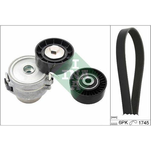 Set curea transmisie Ford Galaxy 2 (Wa6) 05.06-06.15, Galaxy Mk 2 Van (Wa6) 05.06-06.15, Mondeo 4 (Ba7) 03.07-01.15, Mondeo 4 Saloon (Ba7) 03.07-01.15, Mondeo 4 Turnier (Ba7) 03.07-01.15, S-Max (Wa6) 05.06-12.14; Land Rover Discovery Sport (L550) 09.14-,
