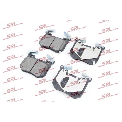 Placute frana Kia Stinger (Ck), Stinger Hatchback Van (Ck), 3.3 T-GDI, 3.3 T-GDI 4WD, punte spate, cu indicator uzura acustic, SRLine