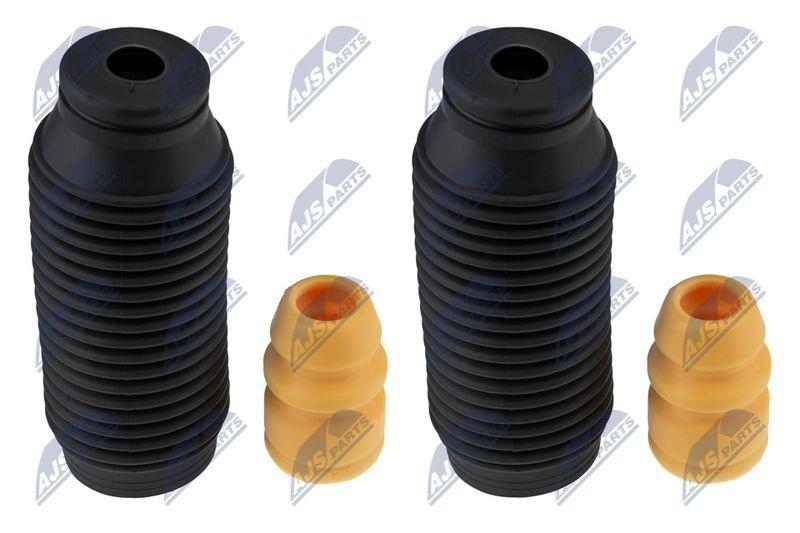 Capac protectie, burduf amortizor Hyundai Coupe 2001-2009, Elantra 2000-2006, Kia Cerato 2004-2009; set, partea din spate; 54626-2K000; NTY, aftermarket