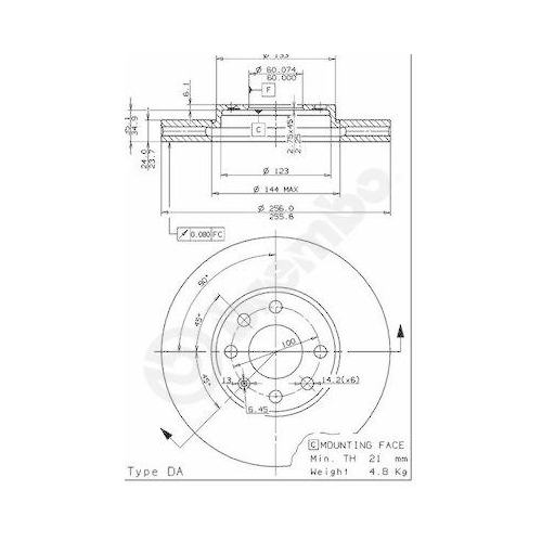 Set disc frana Opel Astra F Box / Estate (T92) 10.91-01.99, Astra F Classic Estate (T92) 01.98-01.05, Astra F Convertible (T92) 03.93-03.01, Astra G Box / Estate (F70) 09.98-04.05, Astra G Classic (T98) 03.04-07.09, Astra G Classic Caravan (F35) 03.04-07.