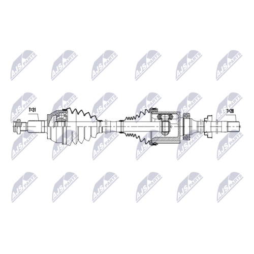 Planetara Land Rover Discovery Sport 4wd 2.0, 2.0si4 2014-, Range Rover Evoque 4wd 2.0 2015-, Fata, Dreapta, 9 CV Automata, LR024755