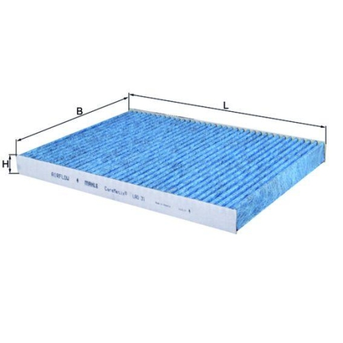 MAHLE Filtru, aer habitaclu CareMetix&reg;