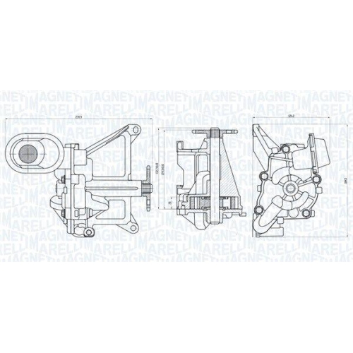 Pompa ulei Citroen C4 Grand Picasso I (Ua), C4 2 (Nc), C4 Picasso I (Mpv) (Ud), C5 3 (Rd), C5 3 Break (Rw), C8 (Ea , Ds4 (Nx), Ds5, Jumpy 2 (Vf7), Jumpy 2 Box, Jumpy 2 Platform / Chassis; Ford C-Max (Dm2), C-Max 2 (Dxa/Cb7, C-Max 2 Van, Focus C-Max (Dm2),
