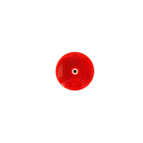 Catadioptru reflectorizant rotund rosu universal BestAutoVest, fixare cu surub, 50 mm , 1 buc.