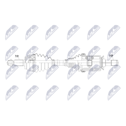 Planetara Land Rover Discovery 5 2016-, Range Rover 4 2012-, Range Rover Sport 2 L494 2013-, Fata, Stanga, 8 CV Automata, LR064634