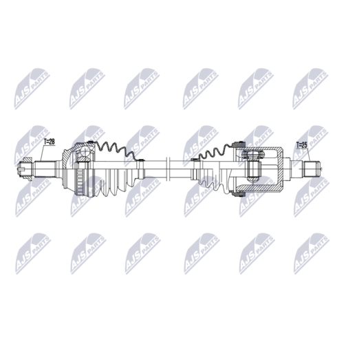 Planetara Land Rover Freelander 4wd 2.0td4, 2.5v6 2000-2006 , Fata, Dreapta, CV Manuala, CV Automata, TDB104020