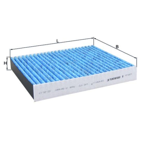 MAHLE Filtru, aer habitaclu CareMetix®