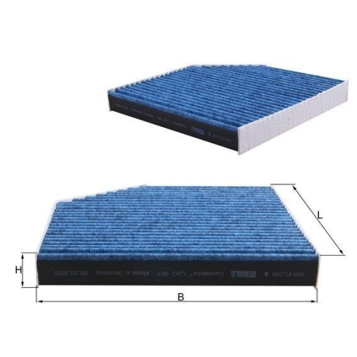 MAHLE Filtru, aer habitaclu CareMetix&reg;