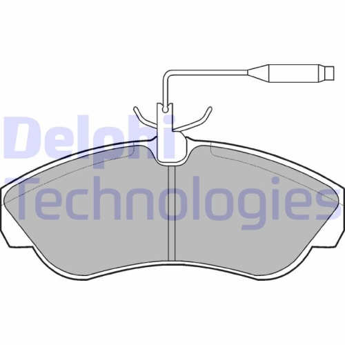 DELPHI set placute frana,frana disc