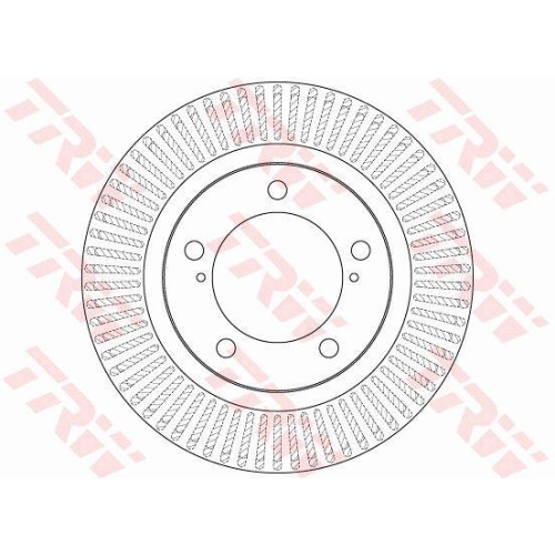 Set discuri frana Lexus Lx ( J2 ); Toyota Land Cruiser 200 ( J2 ), 570 (URJ201), 4.5 D V8 (VDJ200), 4.5 D4-D (VDJ200), 4.6 V8 (_URJ202W_), 4.7 V8 (UZJ200), punte fata, 340x32, TRW