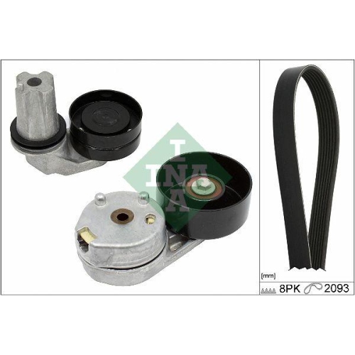 Set curea transmisie Land Rover Discovery 3 (L319) 07.04-09.09, Discovery 3 Van (L319) 01.07-07.09, Discovery 4 (L319) 09.09-12.18, Range Rover Sport I (L320) 02.05-03.13, INA