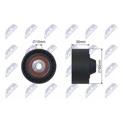 Rola intinzator curea transmisie Citroen Berlingo, Berlingo Multispace, Berlingo, Minivan, C1 2, C3 Aircross 2, C3 2, C3 3, C4, C4 Cactus, C4, 1.0-1.6lpg 06.96-, 2023-99