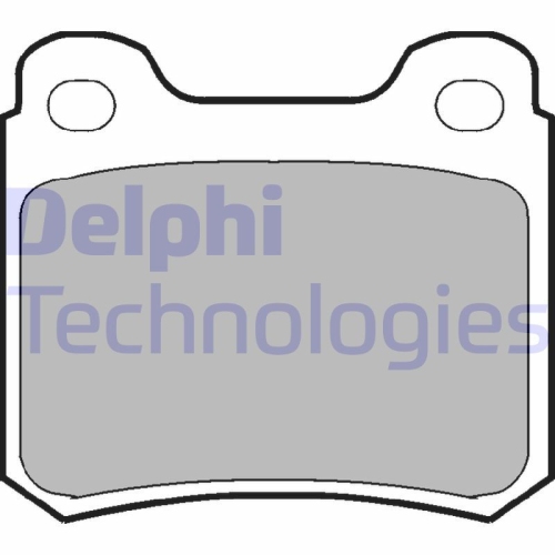 DELPHI set placute frana,frana disc