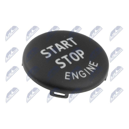 Capac buton pornire/oprire Bmw Seria 3 E90, E91, E92, E93 2004-, X1 E84 2009-, Color : Negru, 61319154945