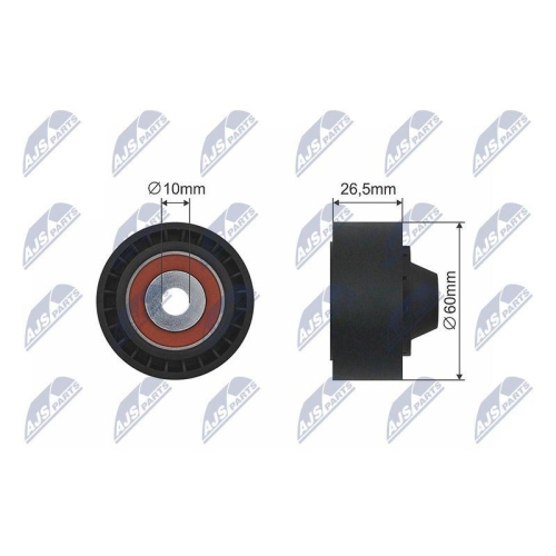 Rola intinzator curea transmisie Citroen Berlingo, Berlingo Multispace, Berlingo, Minivan, C1 2, C3 Aircross 2, C3 2, C3 3, C4, C4 Cactus, C4, 1.0-1.6lpg 06.96-, 500452