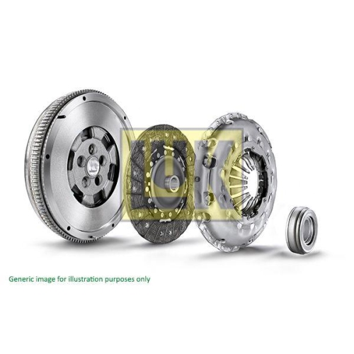 Kit ambreiaj Citroen Jumper Box, Jumper Bus, Jumper Flatbed / Chassis; Peugeot Boxer Box, Boxer Bus, Boxer Flatbed / Chassis, 2.2 HDi 120, HDi 120; cu volanta; cu rulment presiune; cu kit suruburi, LUK