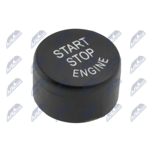 Capac buton pornire/oprire Bmw Seria 5 F10, F11 2009-, 7 F01, F02 2008-, 6 F12 2010-, 6 Coupe F13 2011-, pt comutator cu Start-Off Automat -culoare : Negru, 61319153831