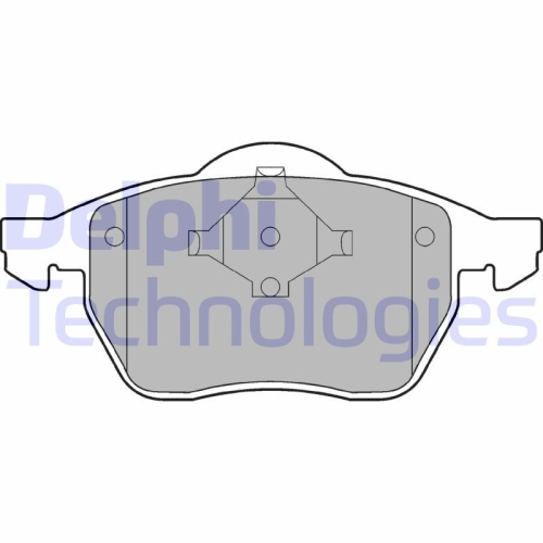 DELPHI set placute frana,frana disc