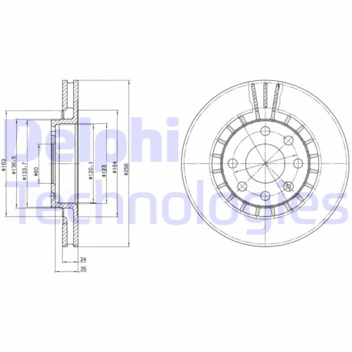 DELPHI Disc frana
