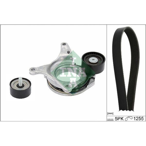 Set curea transmisie Mercedes Clasa A (W177) 03.18-, Clasa A Sedan (V177) 09.18-, B-Class Sports Tourer (W247) 12.18-, Cla (C118) 03.19-, Cla Shooting Brake (X118) 06.19-, Gla (H247) 02.20-, Glb (X247) 07.19-, INA