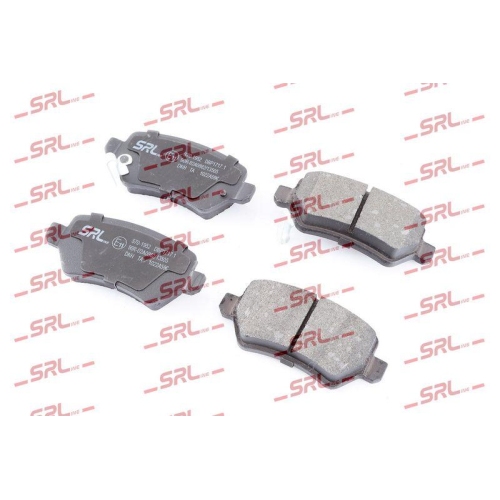 Placute frana Kia Cee`D Sportswagon (Jd), Cee'd (Jd), Cee'd Estate Van (Jd), Pro Cee&acute;D (Jd), punte spate, cu indicator uzura acustic, SRLine