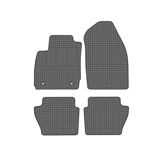 Set covorase auto din cauciuc Ford Fiesta 2008-2015-, Negre
