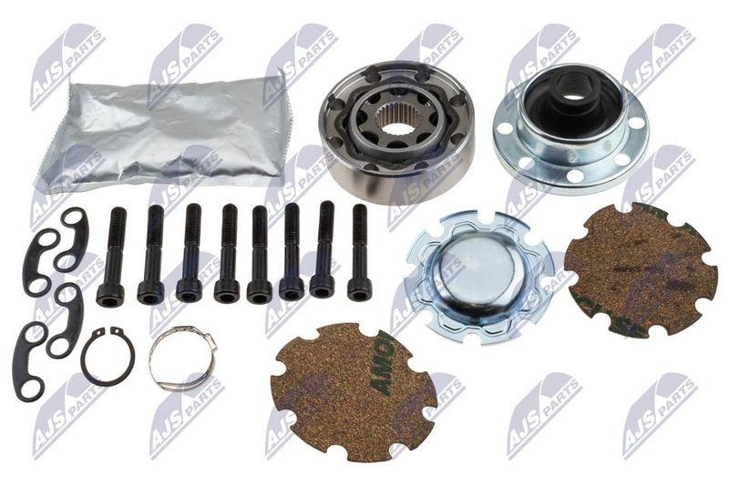 Kit montare ax cardanic, antrenarea arborelui Jeep Grand Cherokee 2010-; partea din spate; 52123624AA; NTY, aftermarket